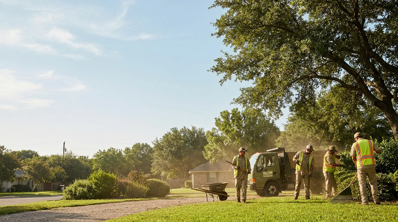 Landscaping in Coolidge, TX near me